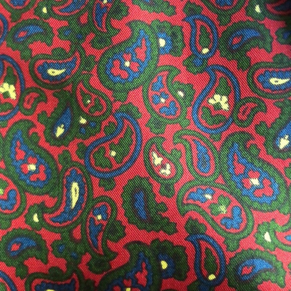 ASHEAR Silk Pocket Square  All Silk, Hand Rolled. Made in Italy, - Picture 6 of 8